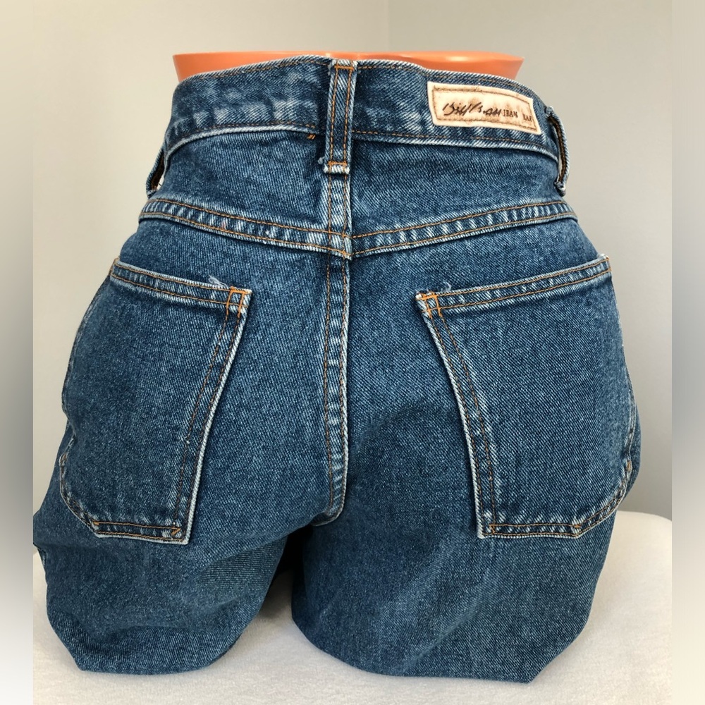 Vintage 90’s Bill Blass High Rise Tapered Leg Denim Jeans Size 12